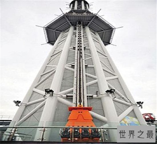 世界上最高的跳楼机,500米的广州塔顶带你体验酣畅淋漓!