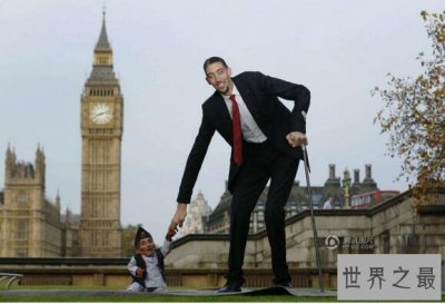 ​世界上最高的人苏尔坦·科森，纪录保持者(2.47米)