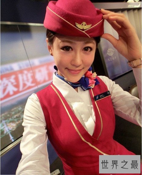 中国十大最美的空姐,最性感空姐李媛静
