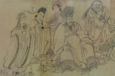 ​送子天王图作品分析