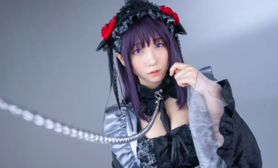 ​动画《恋上换装娃娃》人气高涨！伊织萌拍摄海梦cos黒江雫宣传照