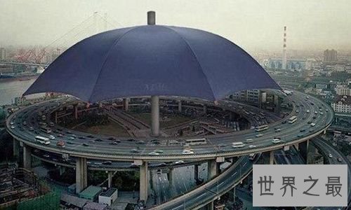 世界上最大的伞,高14米直径23米(图)