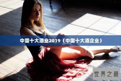 ​中国十大酒业2019（中国十大酒企业）
