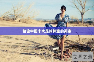 ​包含中国十大足球神童的词条