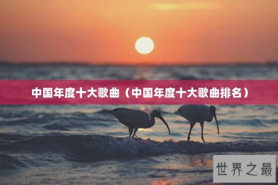 ​中国年度十大歌曲（中国年度十大歌曲排名）