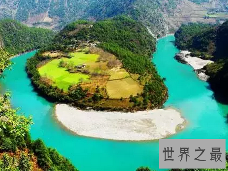 中国十大壮美江湾,只因形状怪异就位居第一名?