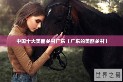 ​中国十大美丽乡村广东（广东的美丽乡村）