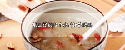 ​银耳汤两天后还能喝吗? 昨晚煮的银耳汤第二天能喝了吗