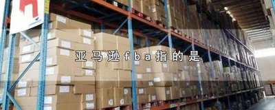 ​亚马逊fba的含义 fba亚马逊是什么