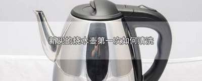 ​电水壶第一次用怎么清洗 烧水壶开始使用时怎么清洗
