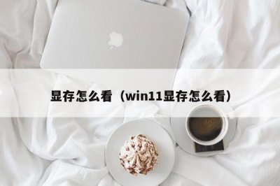 ​显存怎么看（win11显存怎么看）