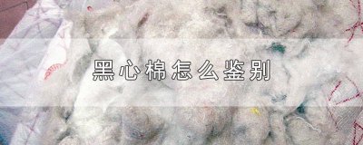 ​怎么看是不是黑心棉 黑心棉怎么辨别