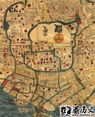 江户幕府所在地地图