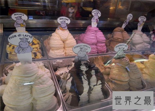 风靡全球的10大冰淇淋店，你想吃的口味他们都有