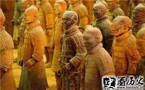 秦始皇陵兵马俑图片
