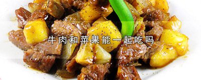 ​牛肉可以一起吃吗 苹果和牛肉能一起吃吗?