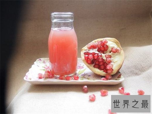 石榴汁的十大神奇功效，竟是天然神奇“伟哥”