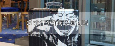 ​国内航空21寸行李箱可以登机吗 21寸行李箱能否登机