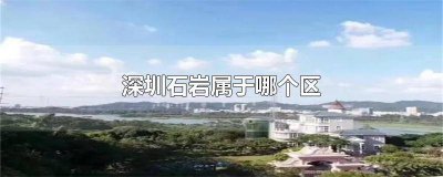 ​石岩是属于深圳哪个区 石岩属于深圳什么区