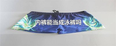 ​能把泳裤当内裤穿的吗女生 能把泳裤当内裤穿的吗女
