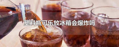 ​塑料瓶装可乐放冰箱里会爆炸吗为什么 塑料瓶装可乐放冰箱里会爆炸吗视频