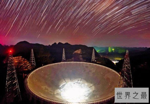 中国最大的望远镜，FAST射电望远镜用于搜索外星人