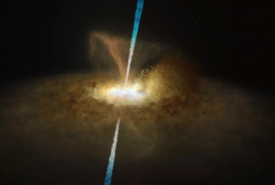 ​Messier 77星系中心发现一个质量约为太阳1500万倍的超大质量黑洞