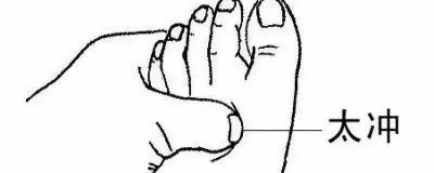 ​太冲的准确位置图按摩时间 太冲按摩方向