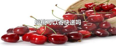 ​小樱桃可以快递吗 樱桃用什么快递