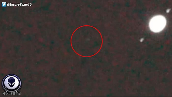 业余天文爱好者发现UFO飞向木星附近？