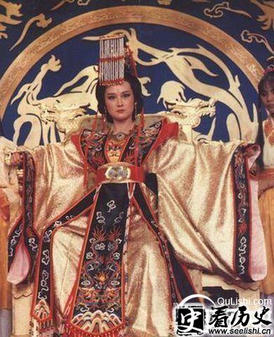 潘迎紫饰演的武则天剧照