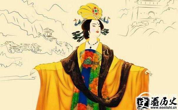 武则天画像
