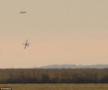 ​保加利亚东南部的新扎戈拉平原不明飞行物被军机跟踪