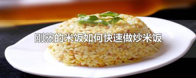 ​怎样蒸炒米饭 蒸熟的米饭怎么炒