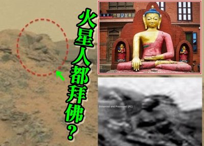 ​火星发现佛像？UFO迷：证有高等生物