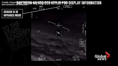 ​美国海军已证实飞行员拍到的UFO视频是真实的