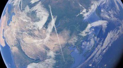 ​从事不明飞行物研究的thirdphaseofmoon称借助谷歌地球发现到访地球的外星人