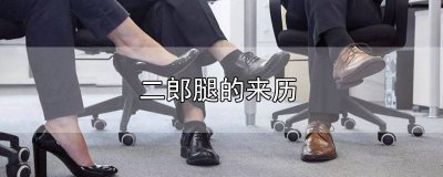 ​二郎腿的传说 二郎腿有什么说法