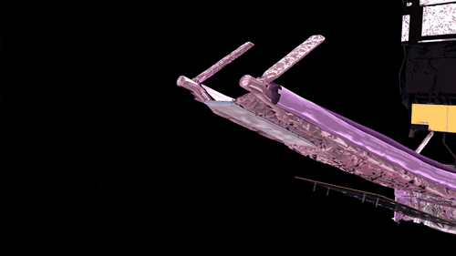 天体物理学家在地球观测到太空中的詹姆斯·韦伯太空望远镜