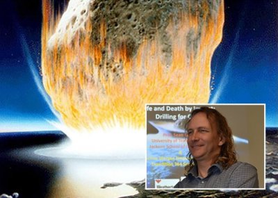 ​6600万年前小行星撞击地球 激起硫磺遮挡阳光致物种灭绝