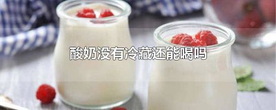 ​酸奶没有冷藏还能喝吗 酸奶只能冷藏吗