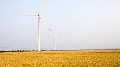 ​风力发电一圈几度电风叶70米 风力发电一圈几度电风叶38米多重