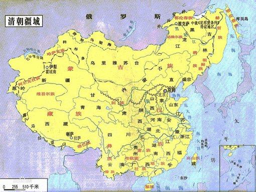 清朝为什么比明朝大很多?