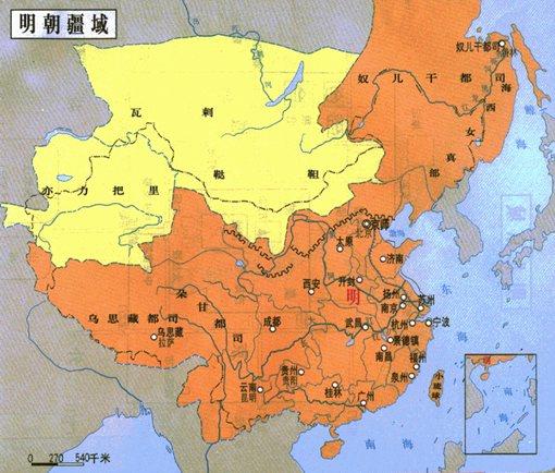 清朝为什么比明朝大很多?