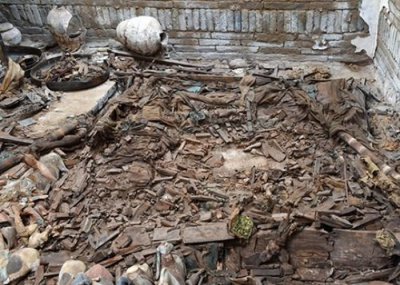 ​甘肃省武威市天祝藏族自治县境内发现武周时期吐谷浑王族成员慕容智的古墓