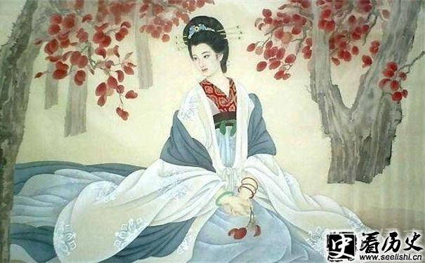 青楼名妓李师师画像
