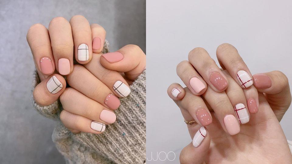 珊瑚橘色美甲图片 10款百搭显白珊瑚橘色美甲