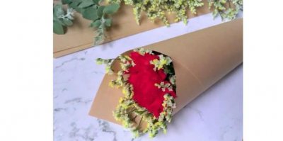 ​怎么包装花束