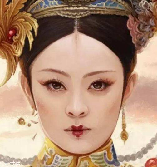 清朝女性唇妆怎么化 清代花瓣唇妆画法