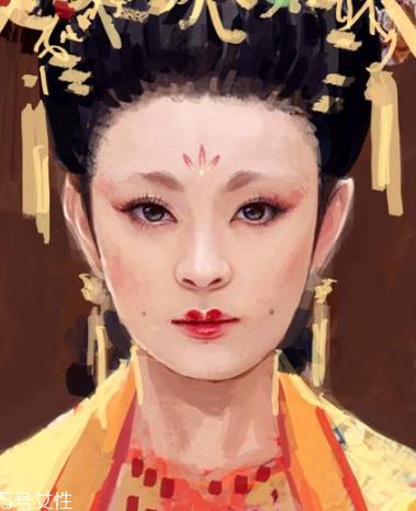 清朝女性唇妆怎么化 清代花瓣唇妆画法